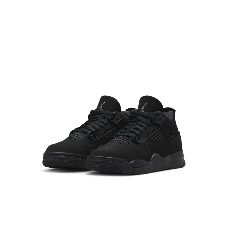 Air Jordan 4 Retro Black Cat (PS) Angle 7
