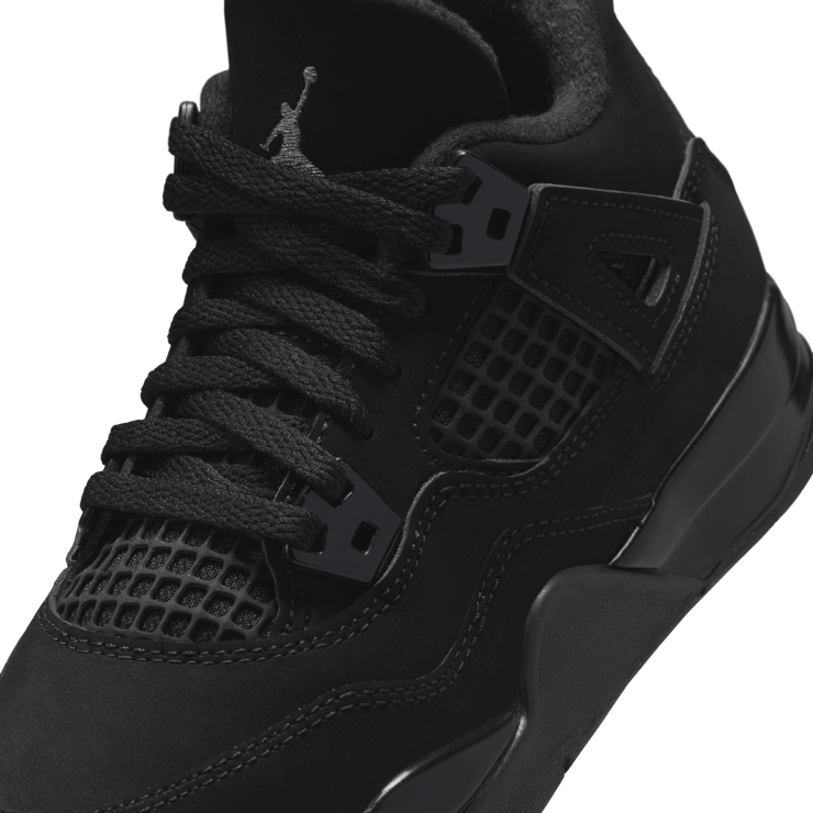 Air Jordan 4 Retro Black Cat (PS) Angle 6
