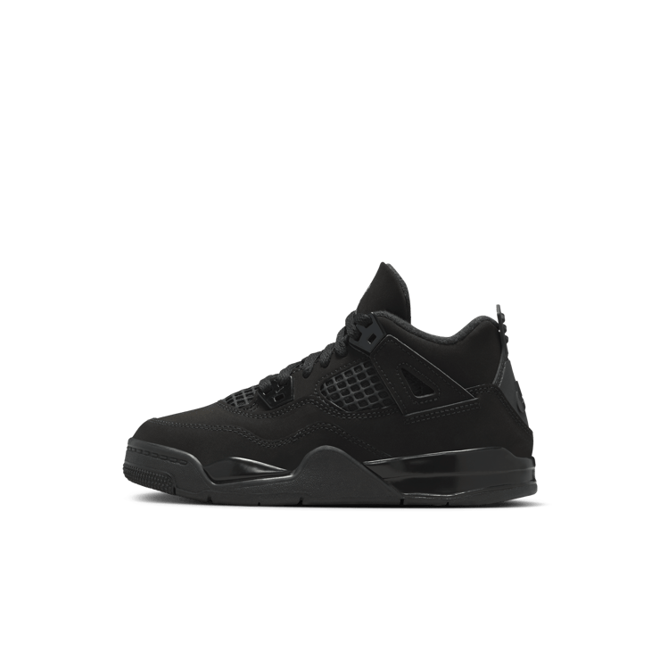 Air Jordan 4 Retro Black Cat (PS) Angle 0