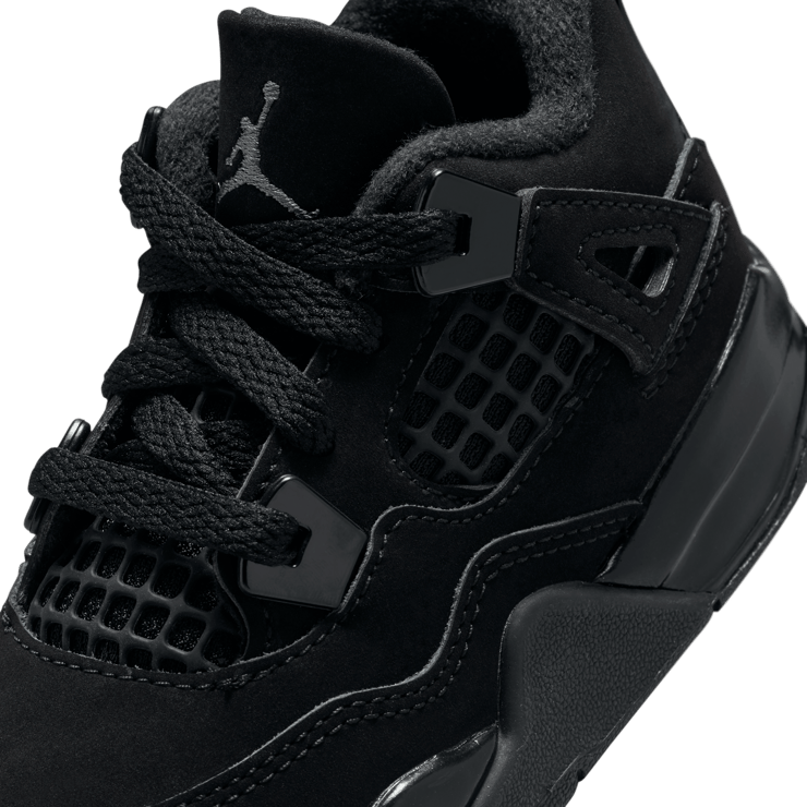 Air Jordan 4 Retro Black Cat (TD) Angle 7