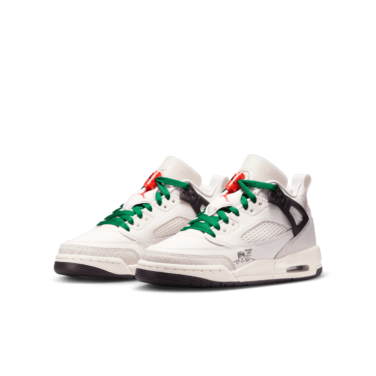 Jordan Spizike Low in White | HQ1670-183 (GS) Angle 2