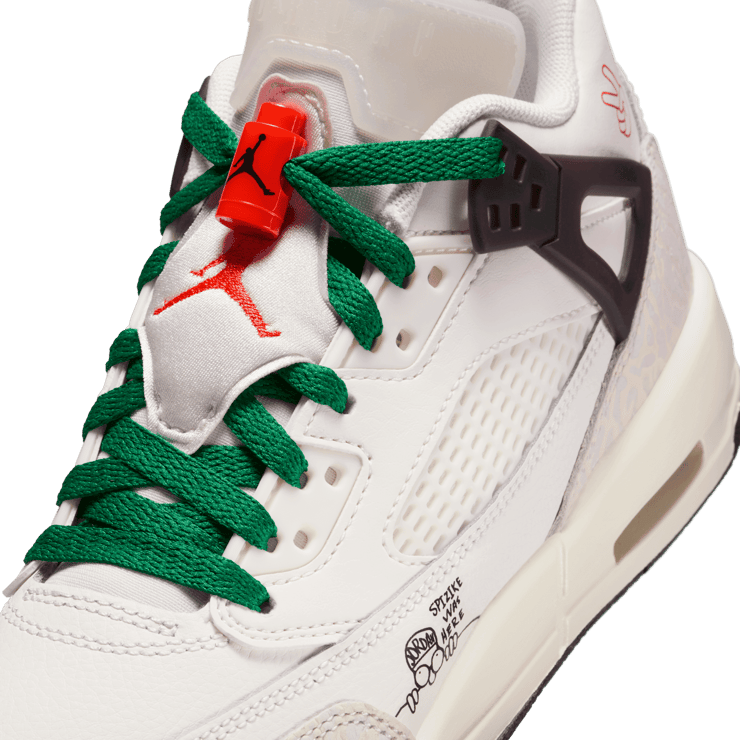Jordan Spizike Low in White | HQ1670-183 (GS) Angle 4