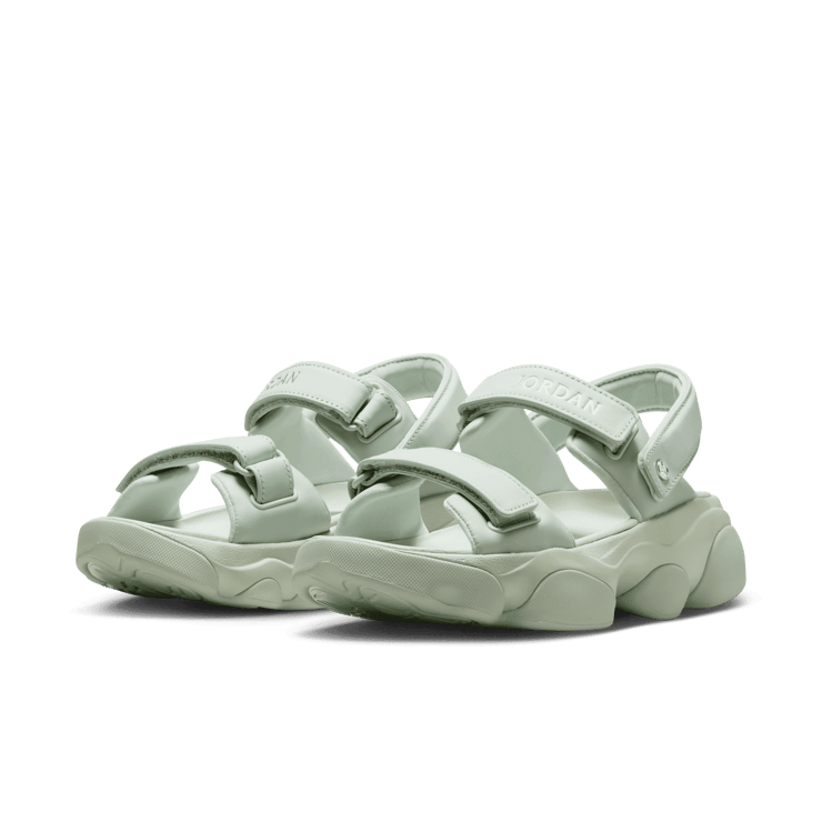 Jordan Deja Sandals in Green | FN5036-003 Angle 2