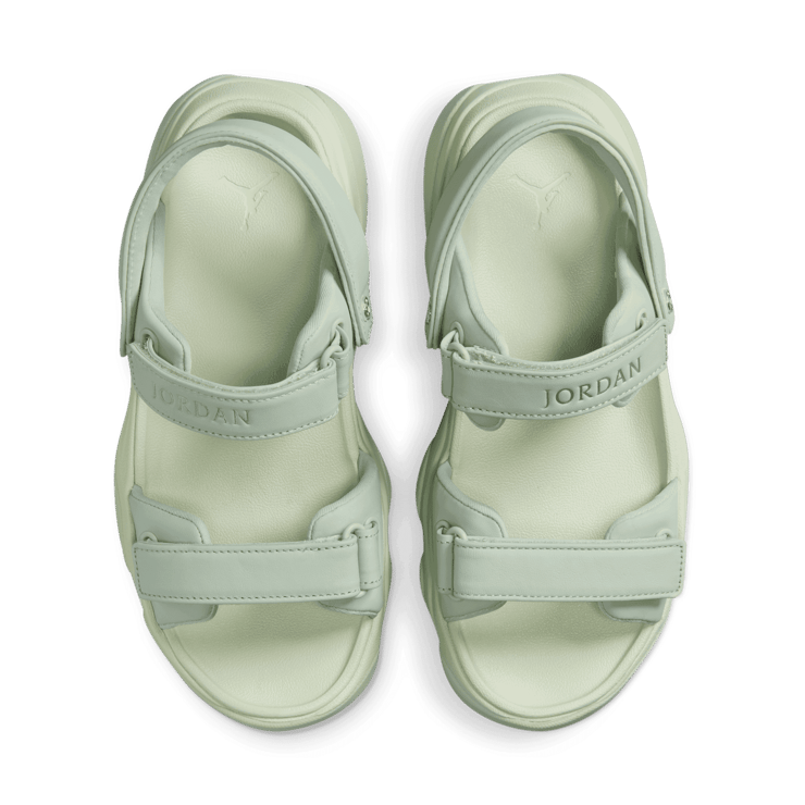 Jordan Deja Sandals in Green | FN5036-003 Angle 1