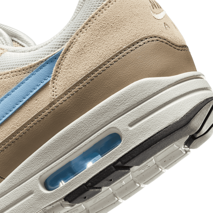 Nike Air Max 1 Essential Light Bone Psychic Blue Angle 3