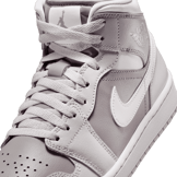 Air Jordan 1 Mid 'Photon Dust Atmosphere Grey' (W) Angle 4