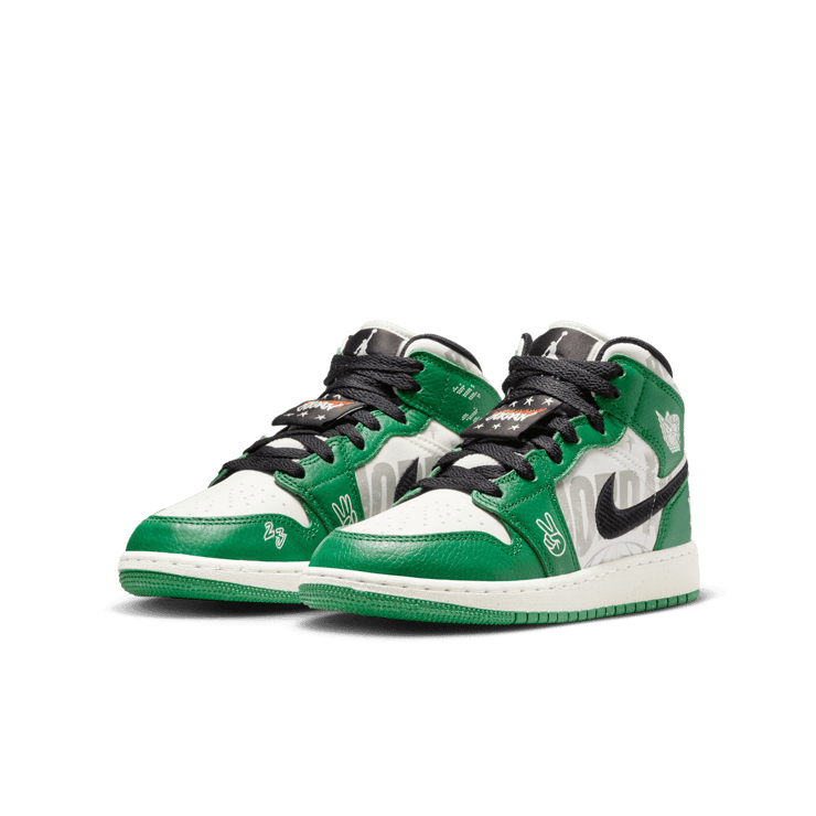 Air Jordan 1 Mid SE  'Big Energy' (GS) Angle 2