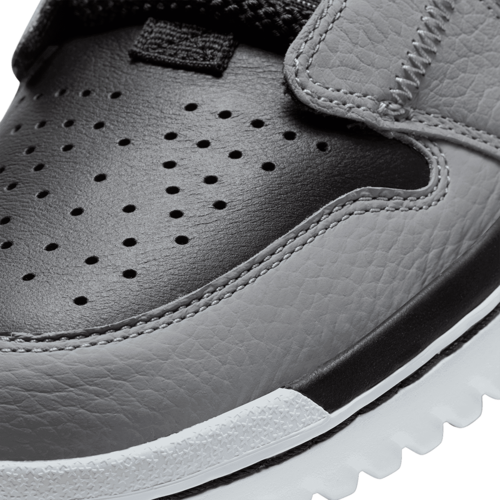 jordan 1 high react black particle grey