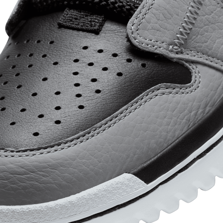 Jordan 1 High React Black Particle Grey Angle 5