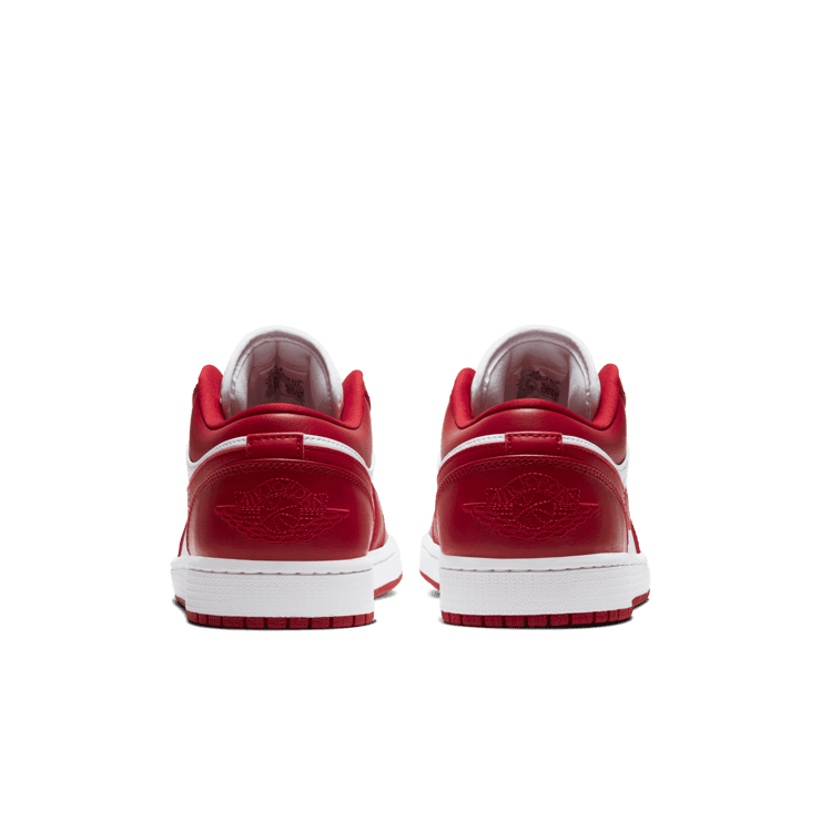 Jordan 1 Low Gym Red White Angle 3