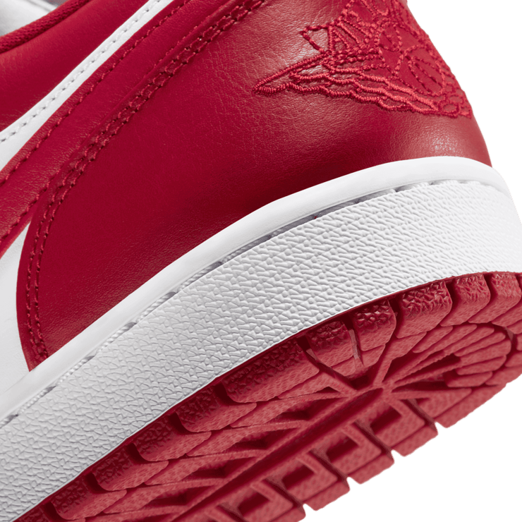 Jordan 1 Low Gym Red White Angle 5