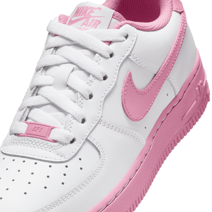 Nike Air Force 1 Low 'Magic Flamingo' (GS) Angle 4