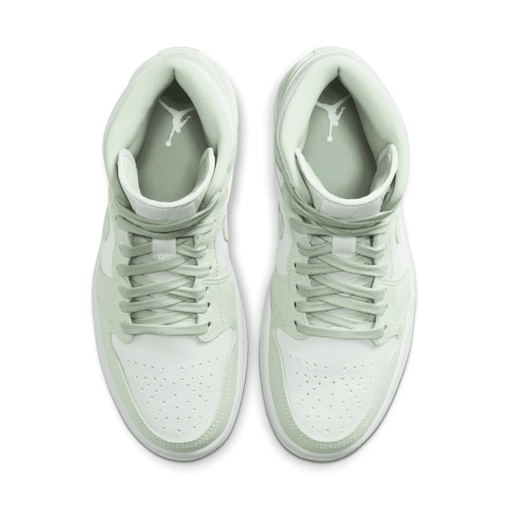 Jordan 1 Mid Spruce Aura (W) Angle 1