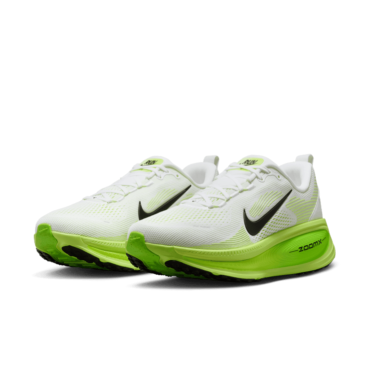 Nike Vomero 18 White Electric Green Angle 2