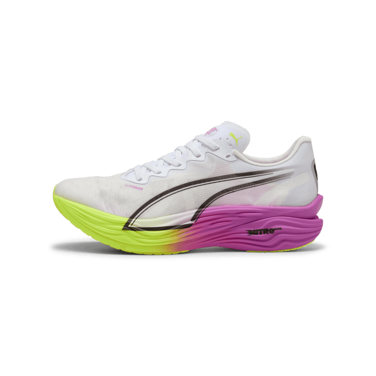 Puma Deviate Nitro Elite 3 'Pure Magenta Yellow Alert' Angle 0