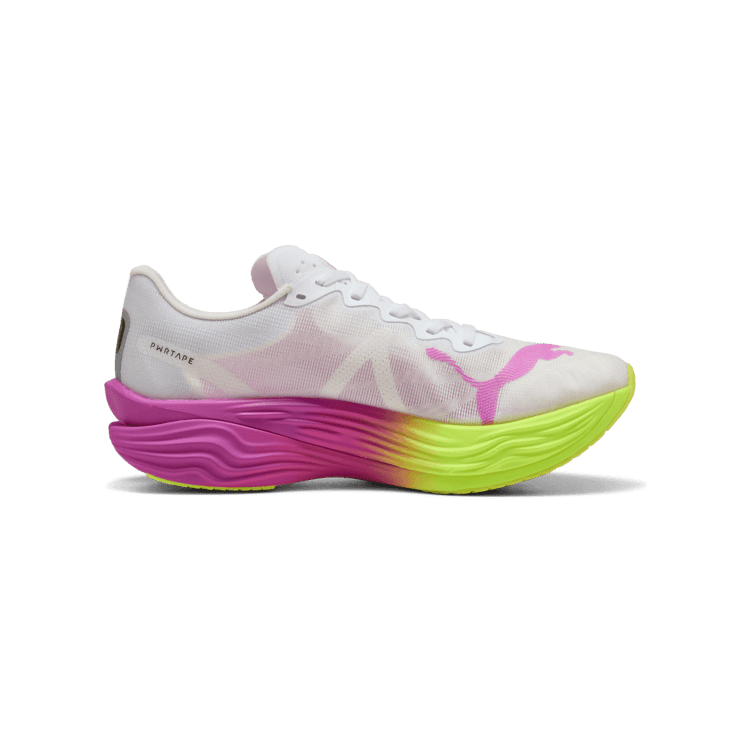 Puma Deviate Nitro Elite 3 'Pure Magenta Yellow Alert' Angle 2