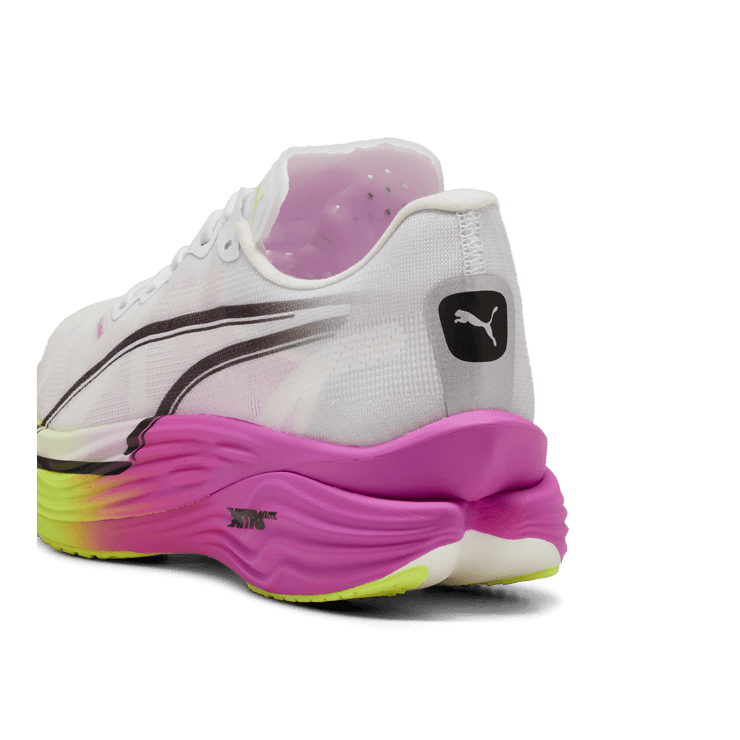 Puma Deviate Nitro Elite 3 'Pure Magenta Yellow Alert' Angle 4