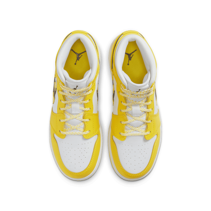 Jordan 1 Mid Dynamic Yellow Floral (GS) - AV5174-700 Jordan 1 Mid Dynamic Yellow Floral (GS) - AV5174-700