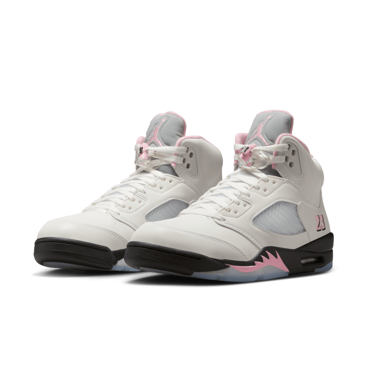 Air Jordan 5 Retro OG Medium Soft Pink Angle 2