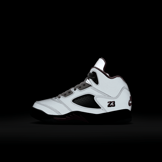 Air Jordan 5 Retro OG Medium Soft Pink (PS) Angle 3