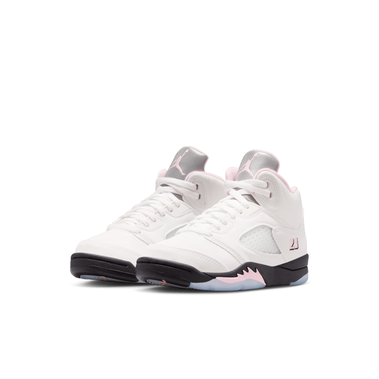 Air Jordan 5 Retro OG Medium Soft Pink (PS) Angle 5