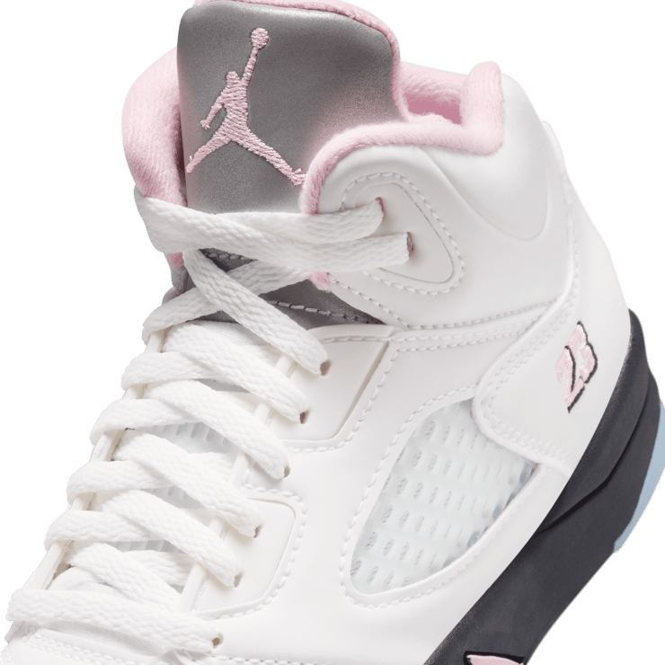 Air Jordan 5 Retro OG Medium Soft Pink (PS) Angle 8