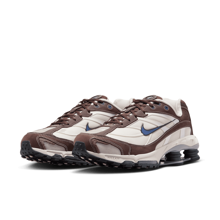 Nike Shox Ride 2 Baroque Brown Diffused Blue Angle 2