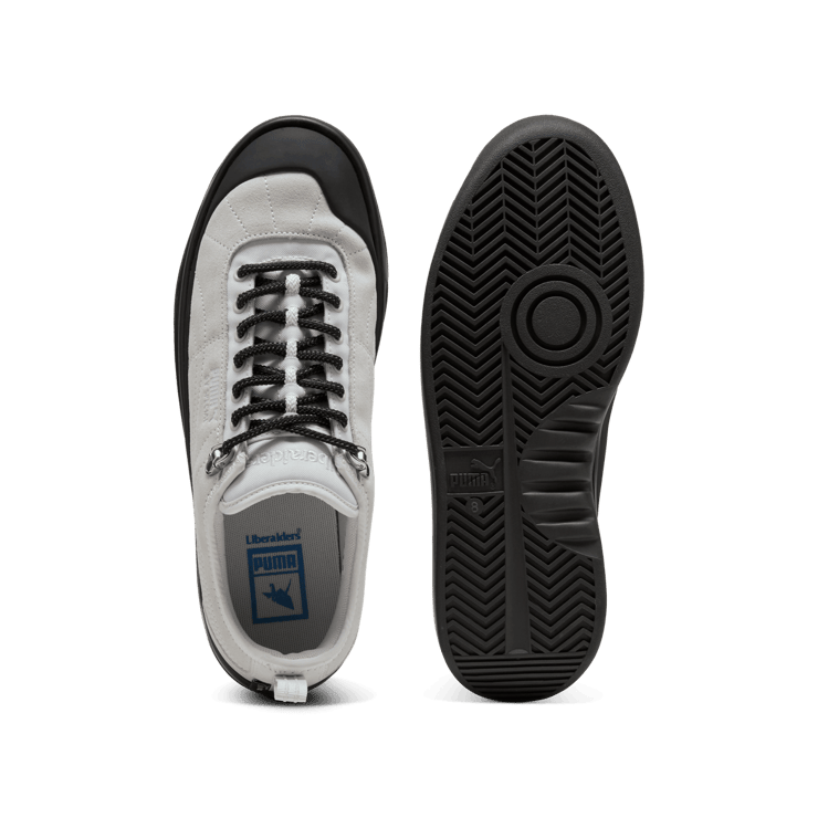 PUMA x LIBERAIDERS GV Special Suede Sneakers in Grey Angle 1