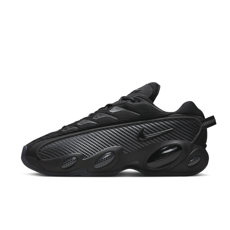 Nike Nocta Glide Black Iron Grey Angle 8