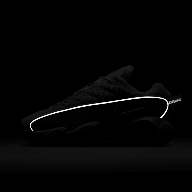 Nike Nocta Glide White Black Angle 3
