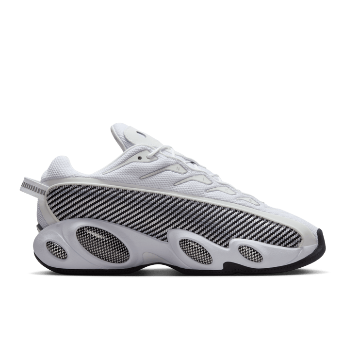 Nike Nocta Glide White Black Angle 7
