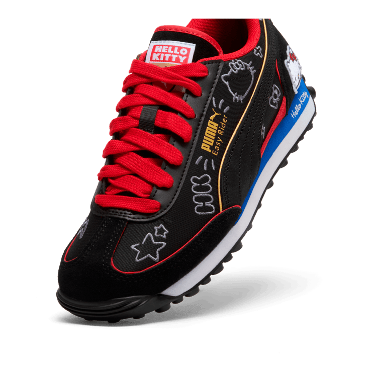 The Hello Kitty x Puma Easy Rider Black is Available Now The Hello Kitty x Puma Easy Rider Black is Available Now