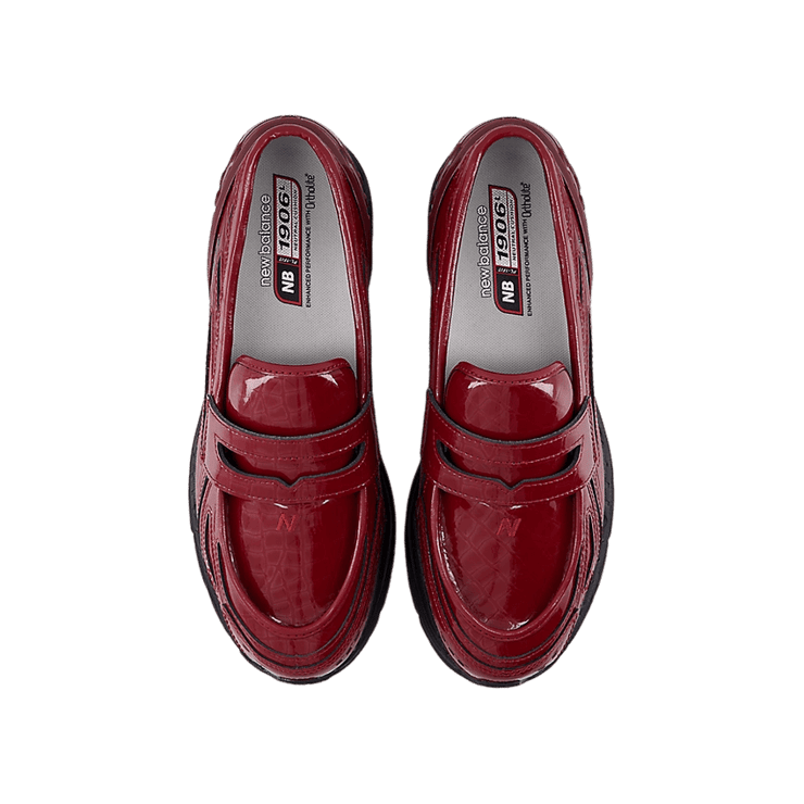 New Balance 1906L Loafer Red Croc Angle 1