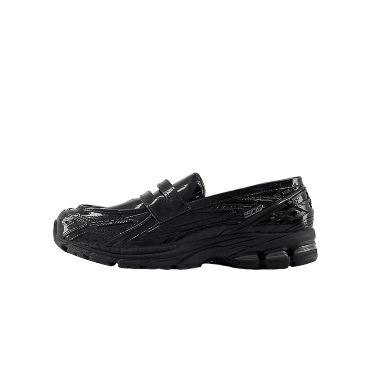 New Balance 1906L Loafer Black Croc Angle 5