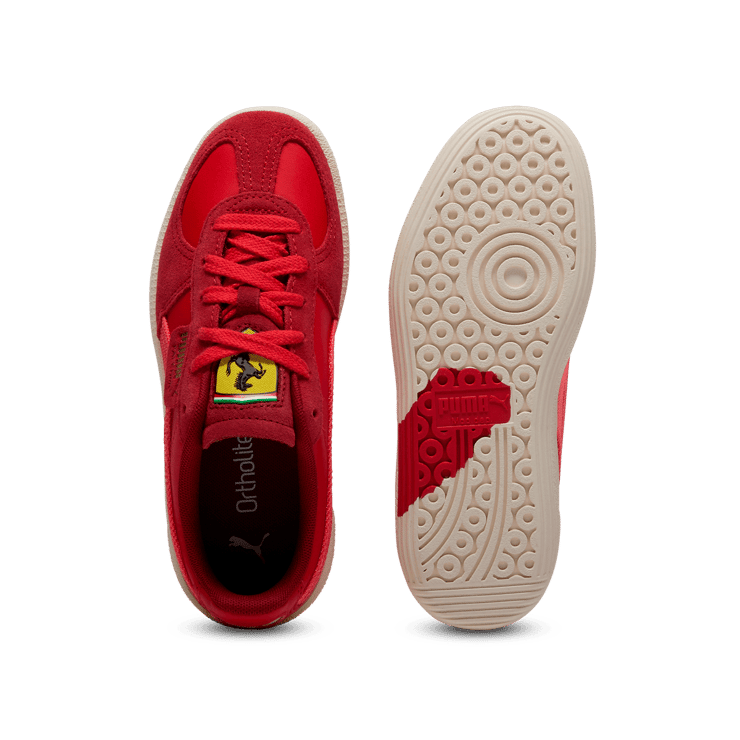 PUMA Scuderia Ferrari Palermo Sneakers in Red (GS) Angle 1