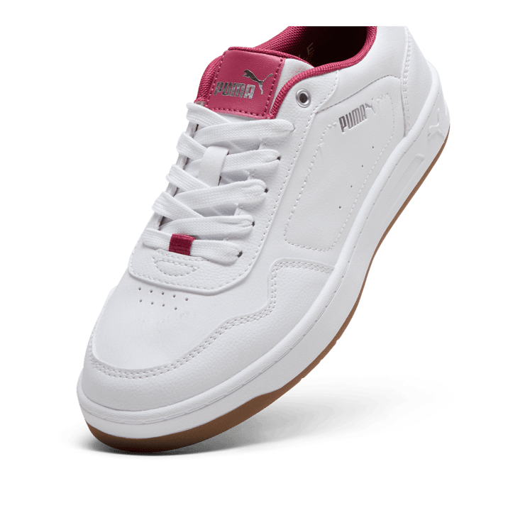 PUMA Court Classy Sneakers in White Angle 3