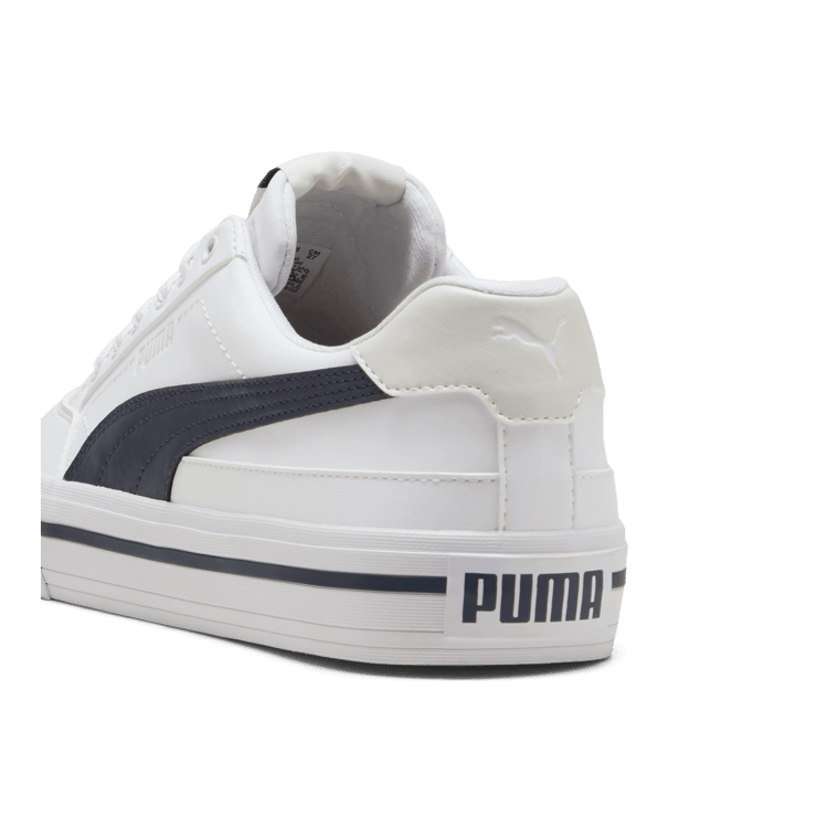 PUMA Court Classic Vulc Formstrip SL Sneakers in Dark Blue Angle 4
