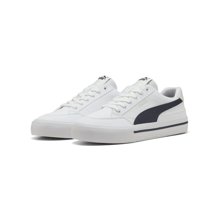 PUMA Court Classic Vulc Formstrip SL Sneakers in Dark Blue Angle 5