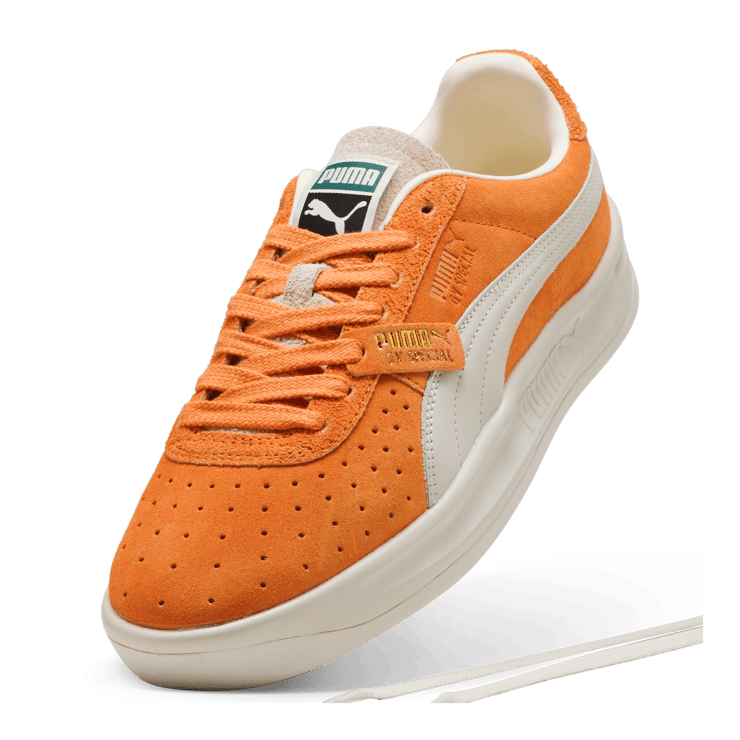 PUMA GV Special Suede Sneakers in Orange Angle 3