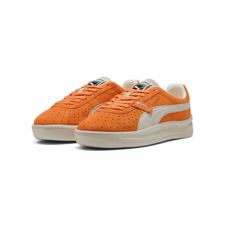 PUMA GV Special Suede Sneakers in Orange Angle 5