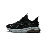 PUMA Amplifer Speckle Sneakers in Black Angle 0