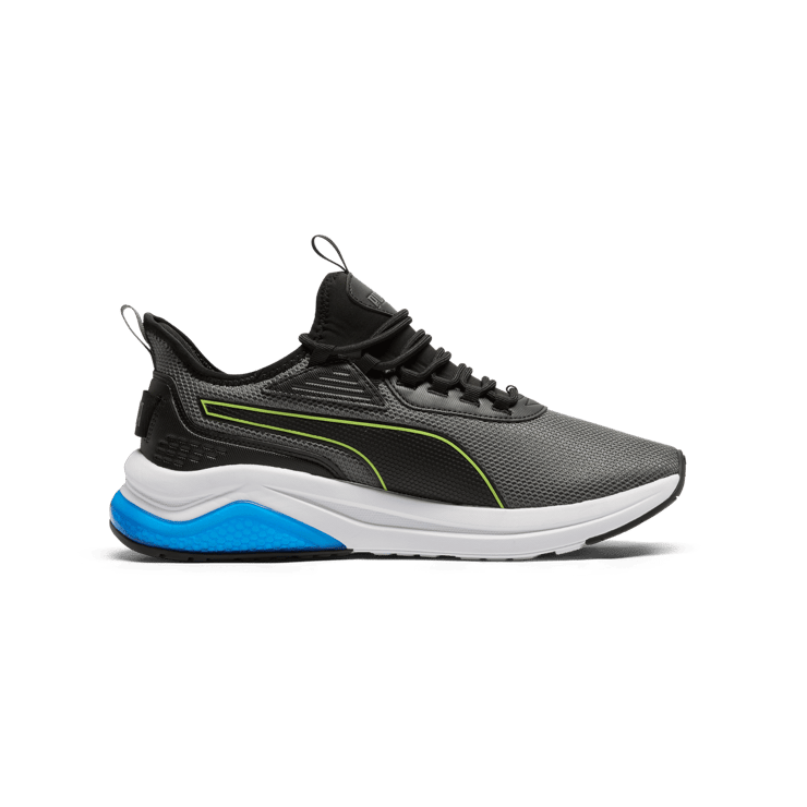 PUMA Amplifier Wide Sneakers in Grey Angle 1