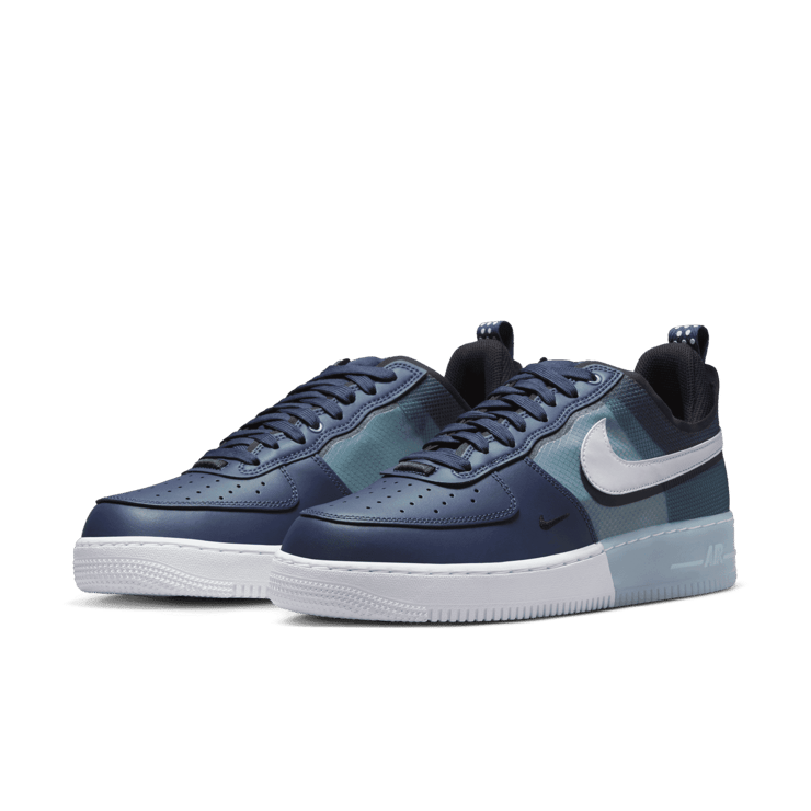 Nike Air Force 1 React Midnight Navy Angle 2