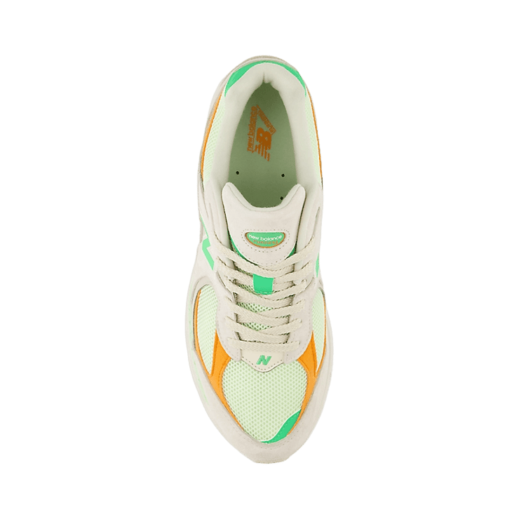 New Balance 2002R Linen Green Apple Angle 1