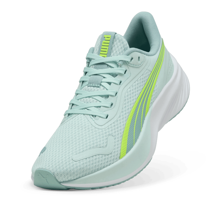 PUMA Pounce Lite in Green Angle 3