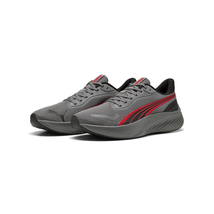 PUMA Pounce Lite Sneakers in Grey Angle 5