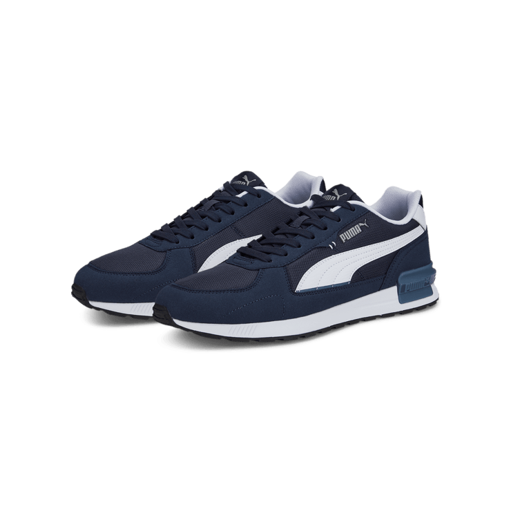 PUMA Graviton Sneakers in Quarry Grey Angle 5