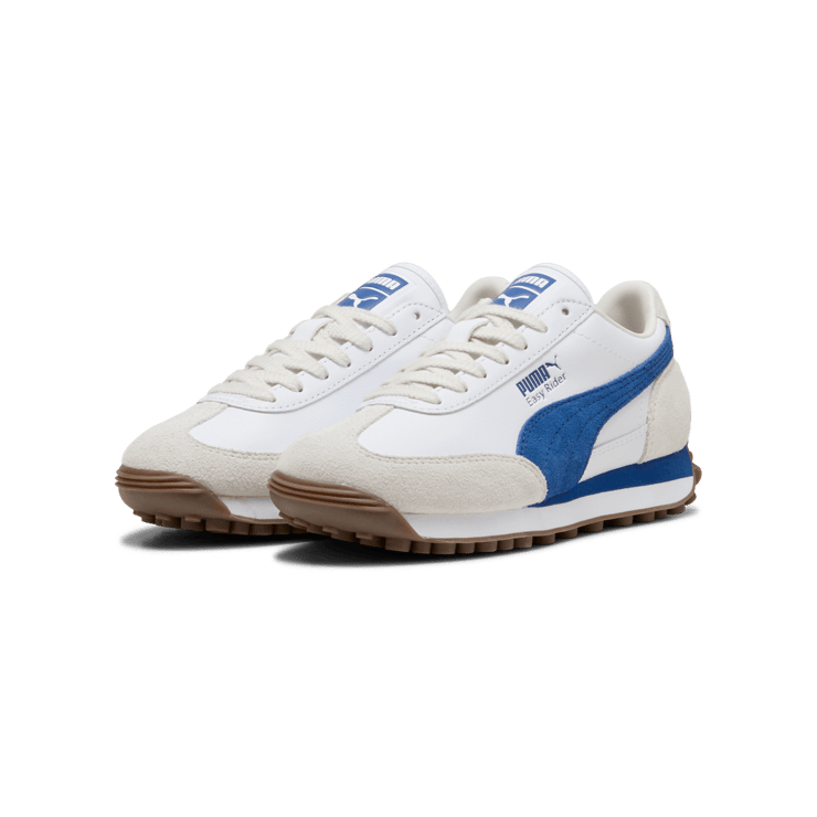 PUMA Easy Rider Mix Sneakers in White (GS) Angle 5