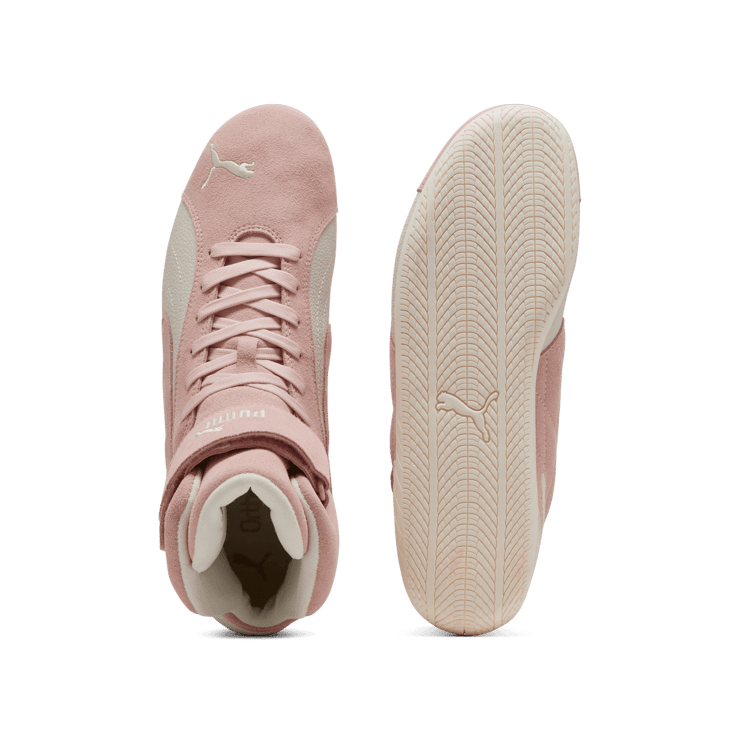 PUMA Speedcat Mid Sneakers in Pink Angle 1