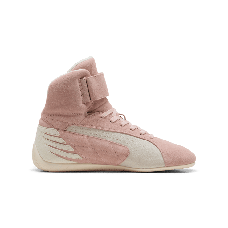 PUMA Speedcat Mid Sneakers in Pink Angle 2